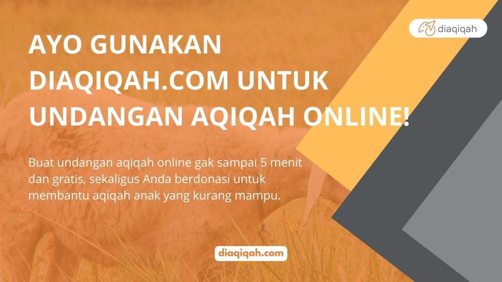 Foto blog Bingung Cari Undangan Digital yang Mudah dan Murah? Ayo Gunakan DiAqiqah.Com untuk Buat Undangan Aqiqah Online!