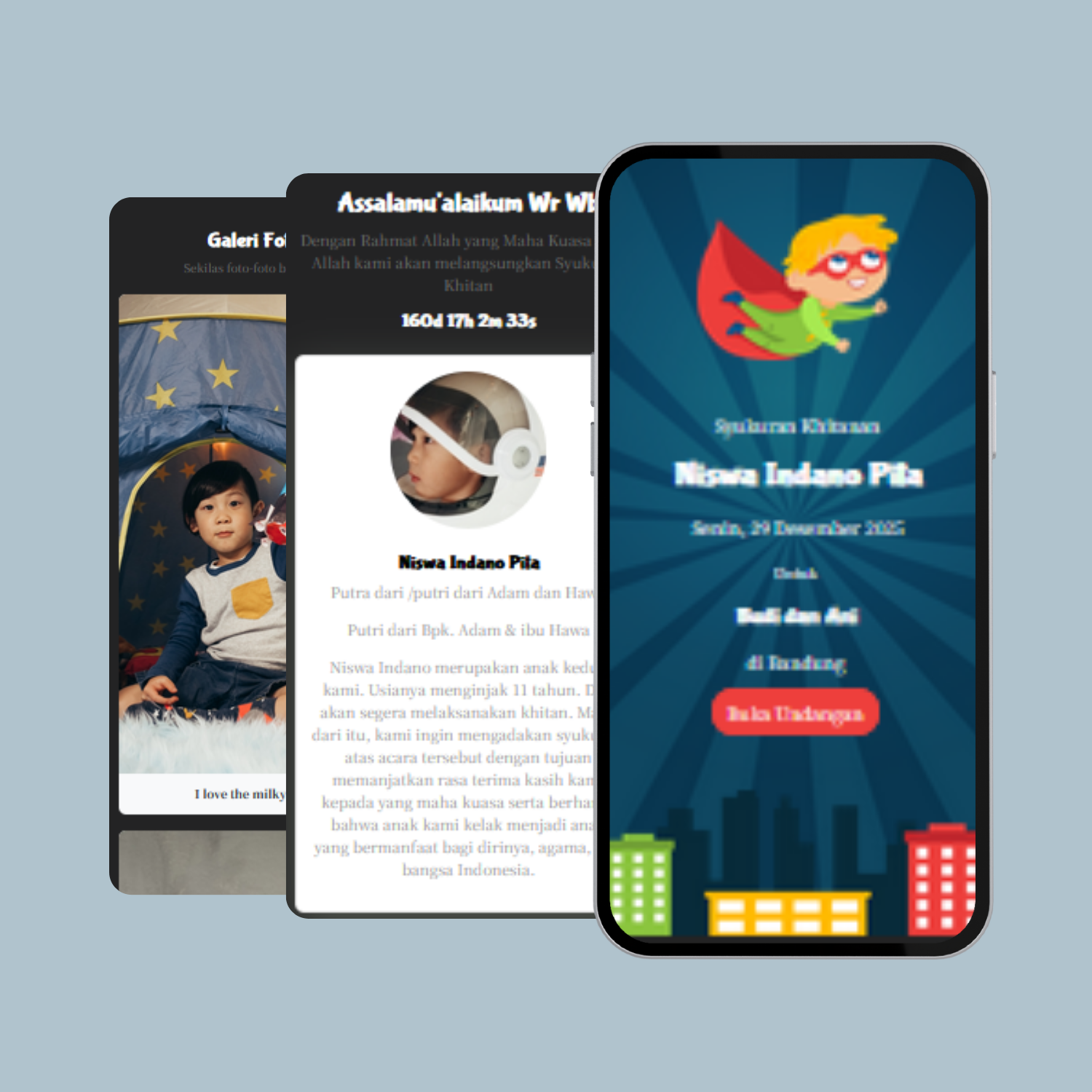 Foto Flat Super Hero